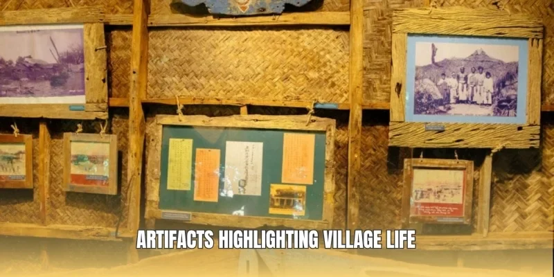 Artifacts highlighting village life