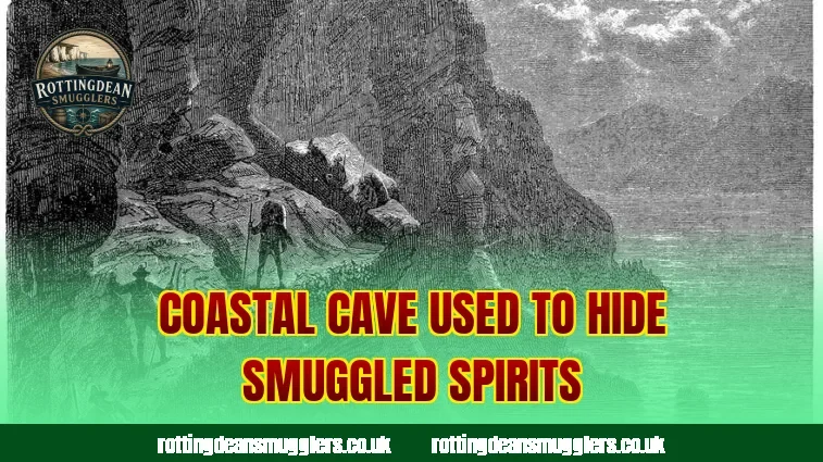 Coastal cave used to hide smuggled spirits