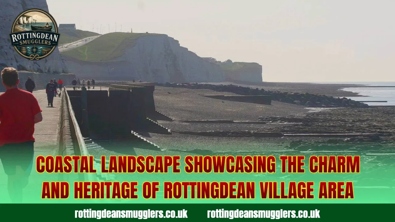 Coastal landscape showcasing the charm and heritage of Rottingdean village area