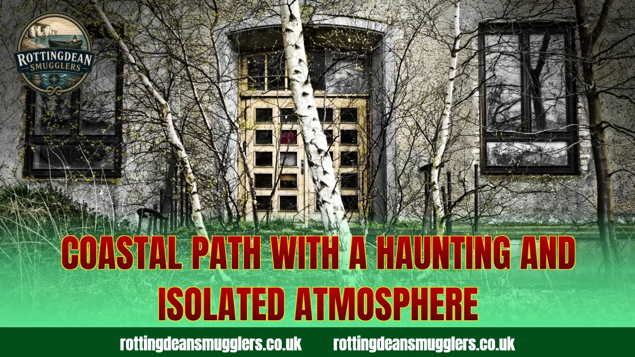 Coastal path with a haunting and isolated atmosphere