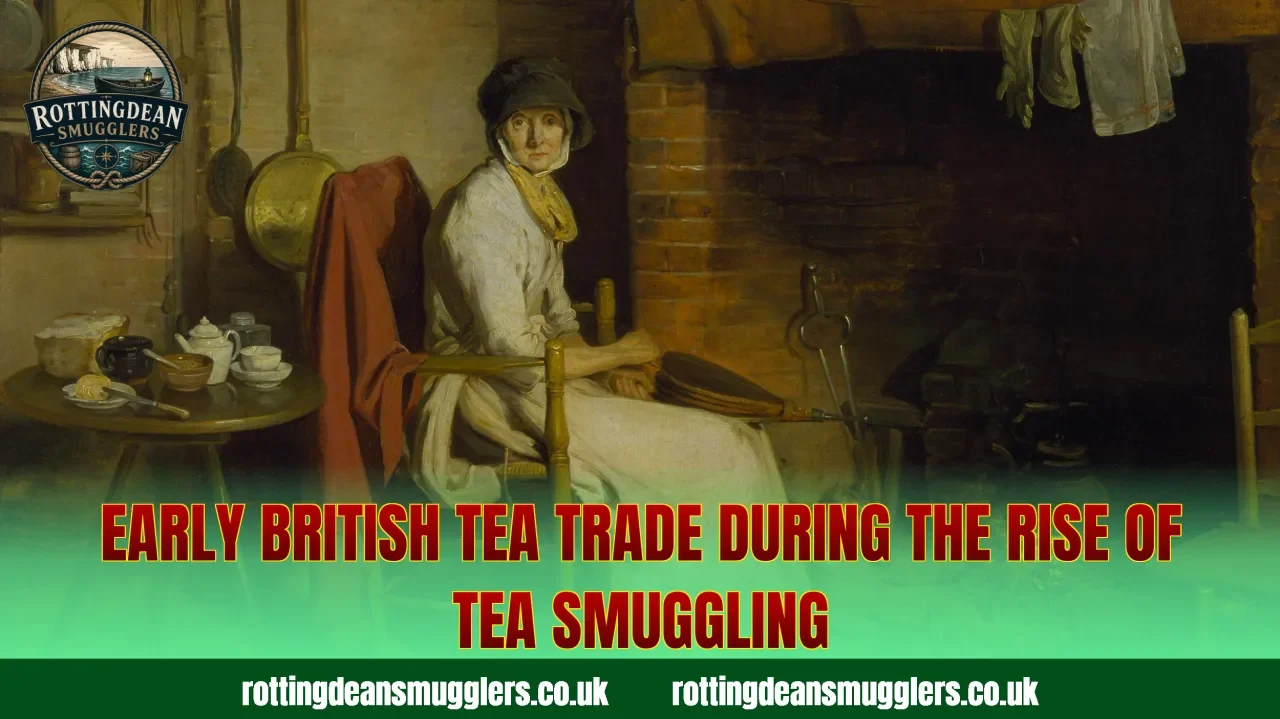 Early British tea trade during the rise of tea smuggling