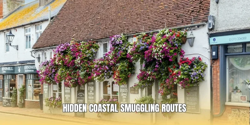 Hidden coastal smuggling routes