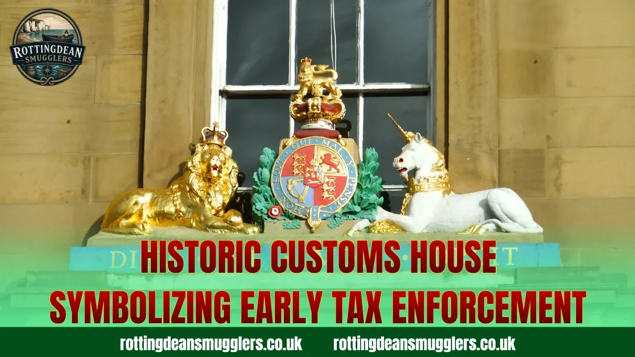 Historic Customs House symbolizing early tax enforcement
