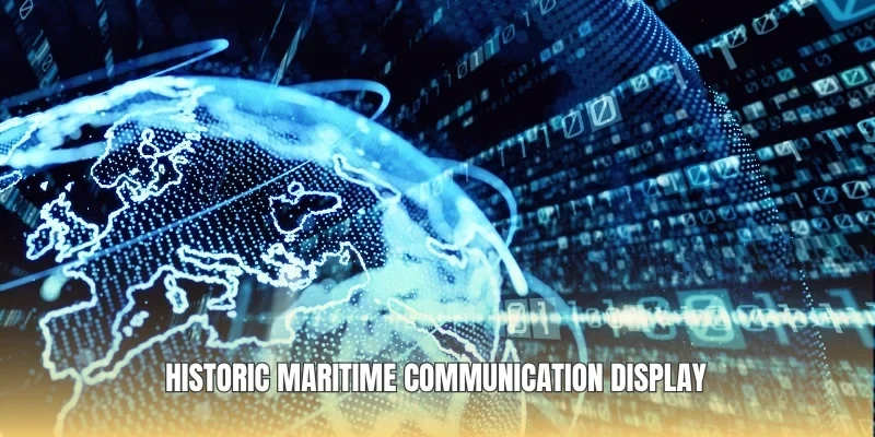 Historic maritime communication display