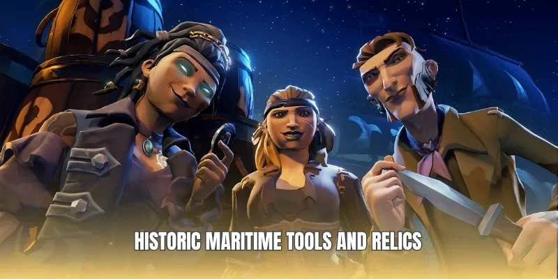 Historic maritime tools and relics