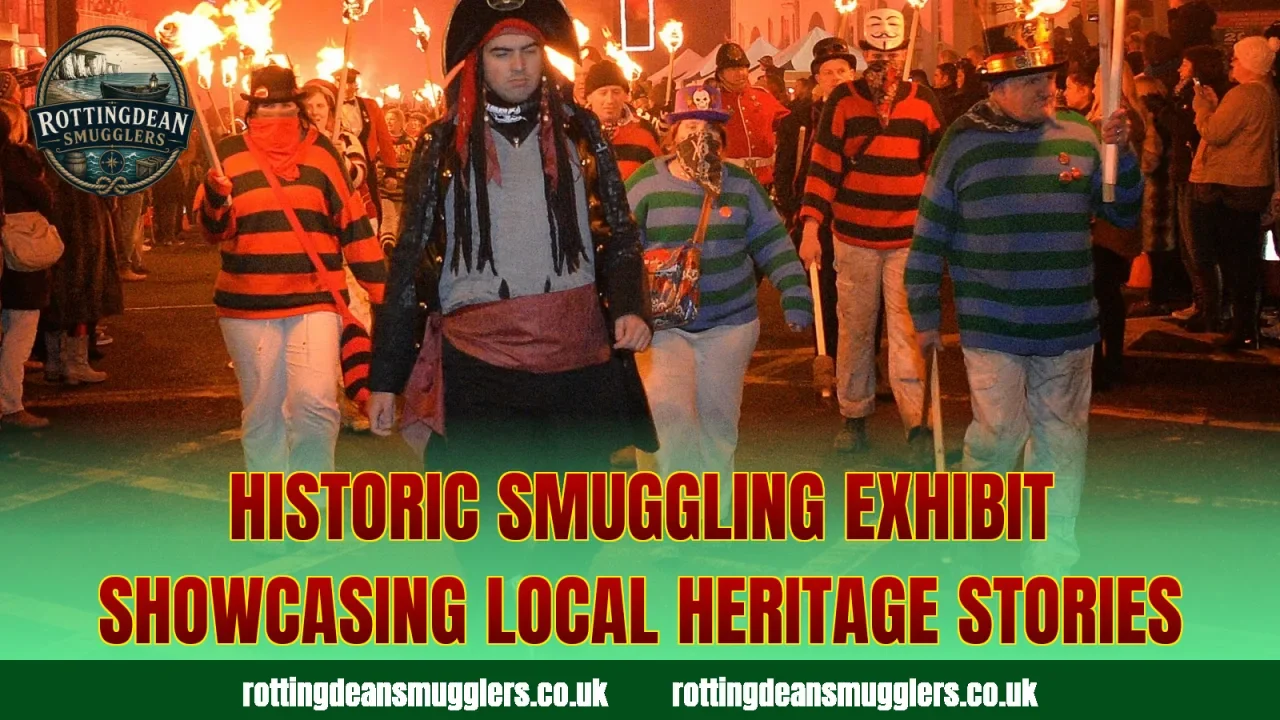 Historic smuggling exhibit showcasing local heritage stories