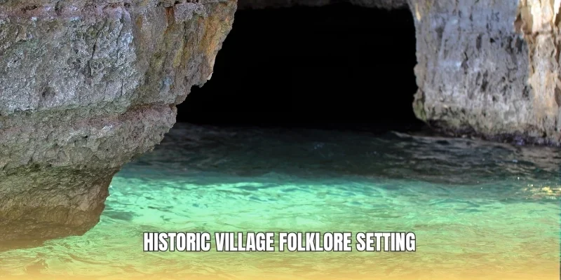 Historic village folklore setting