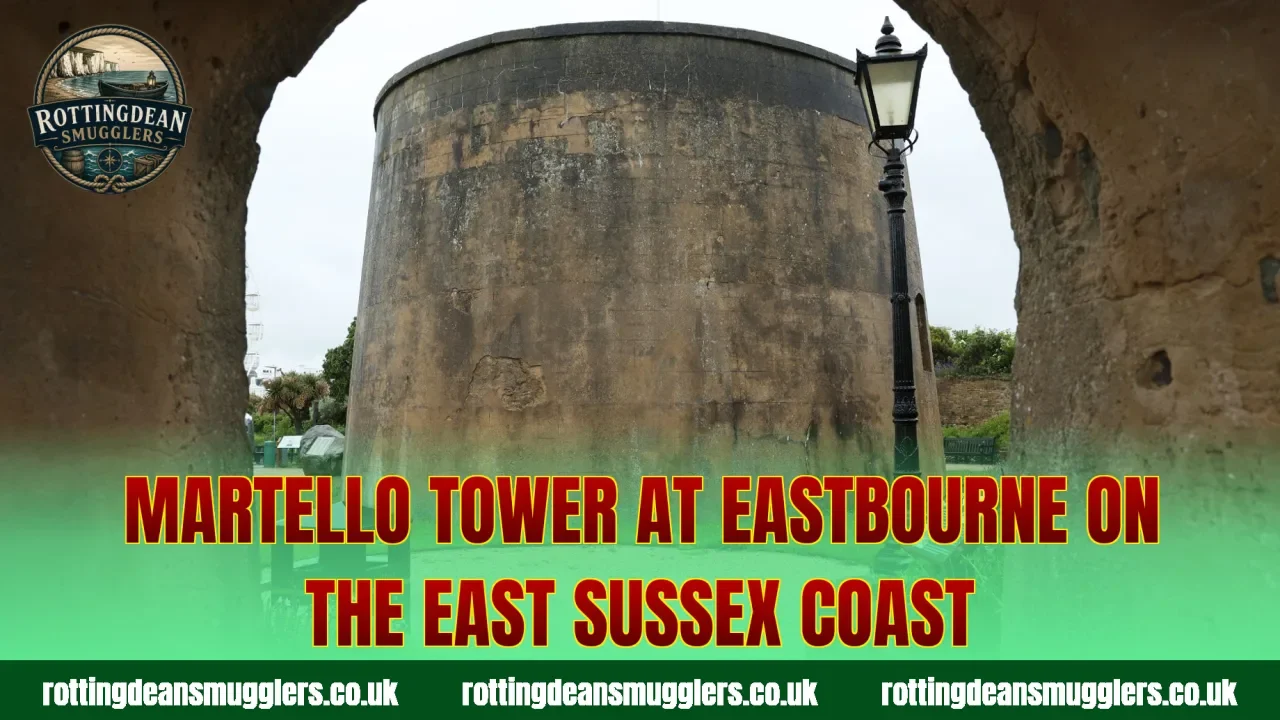 Martello Tower at Eastbourne on the East Sussex coast