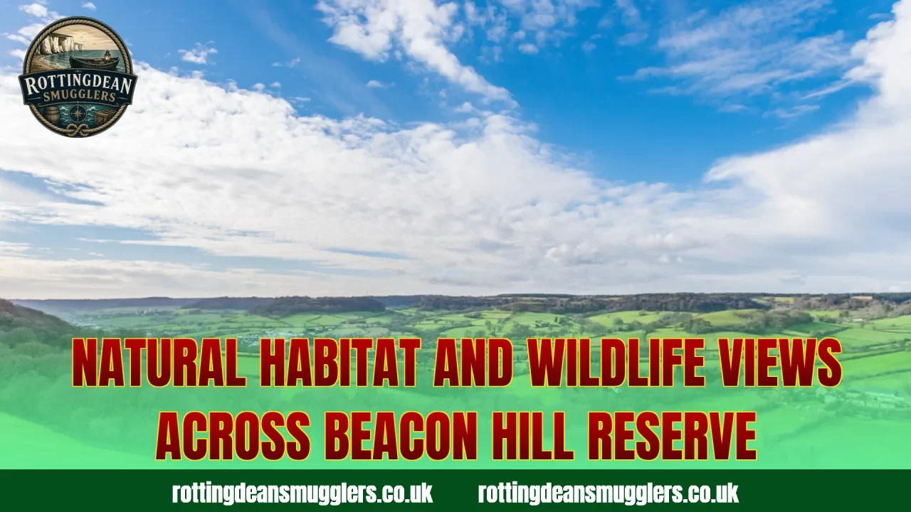 Natural habitat and wildlife views across Beacon Hill reserve