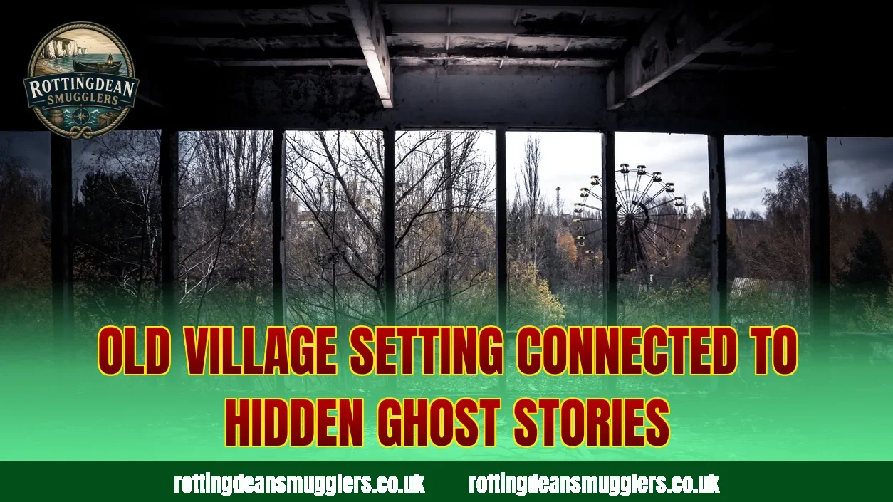 Old village setting connected to hidden ghost stories