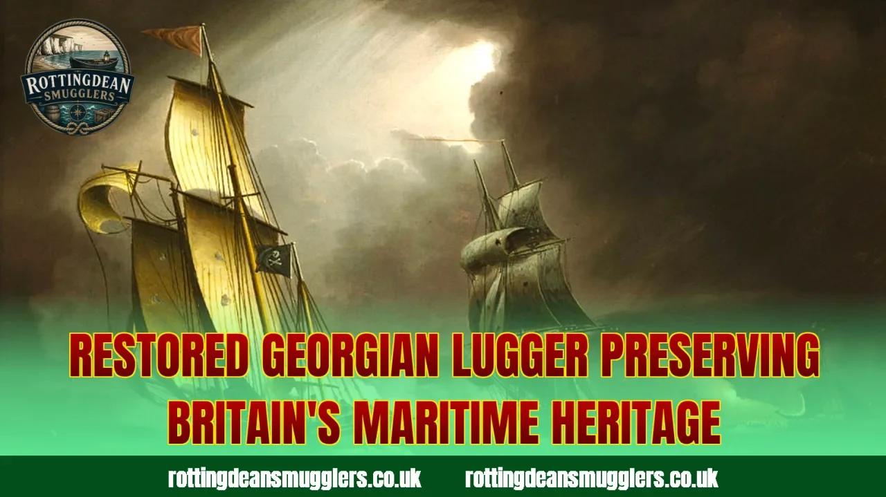 Restored Georgian lugger preserving Britain's maritime heritage
