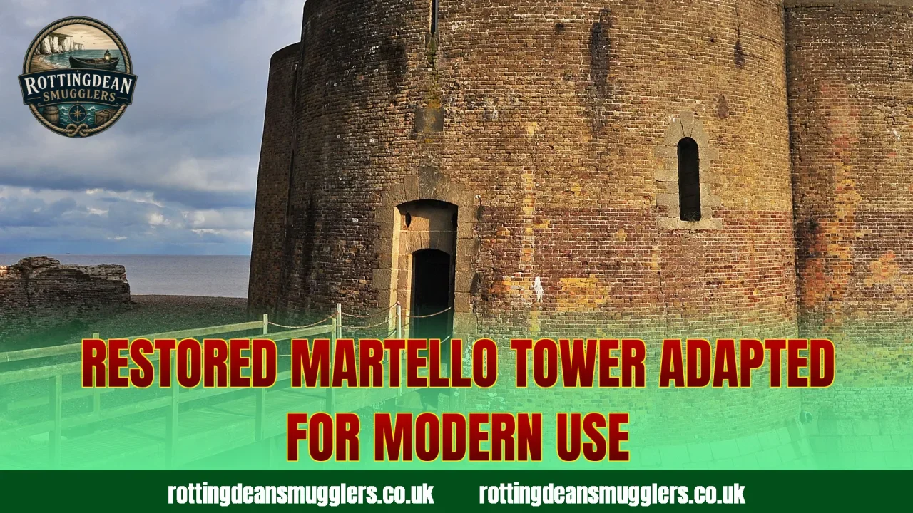 Restored Martello Tower adapted for modern use