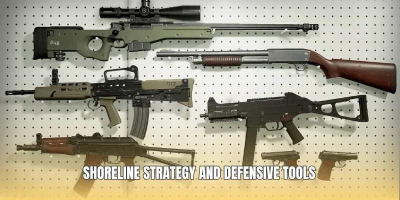 Shoreline strategy and defensive tools