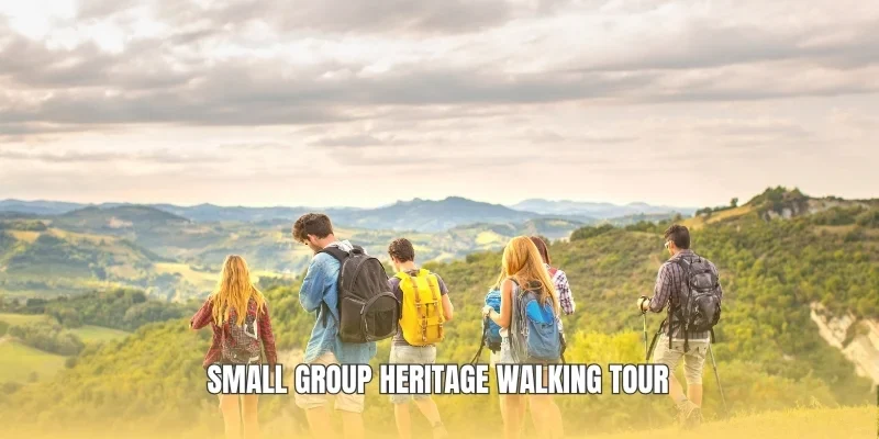 Small group heritage walking tour