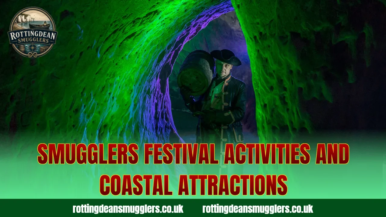 Smugglers festival activities and coastal attractions