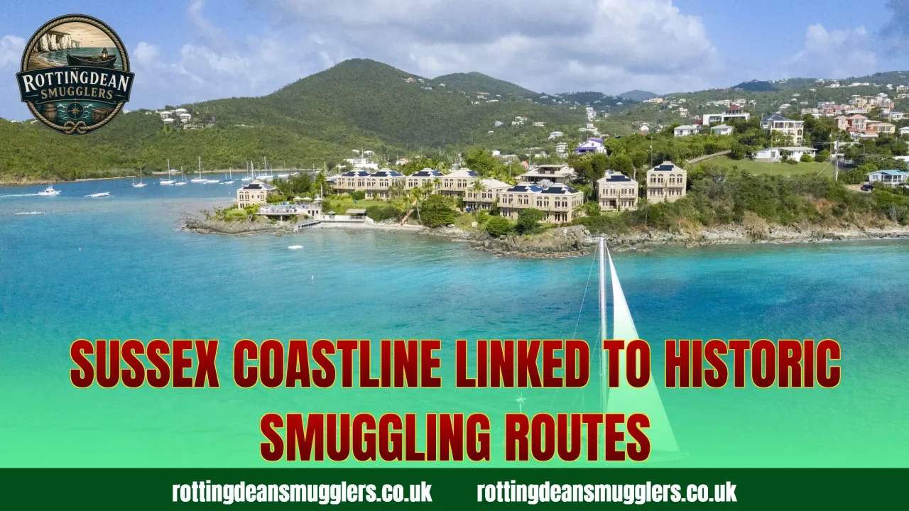 Sussex coastline linked to historic smuggling routes