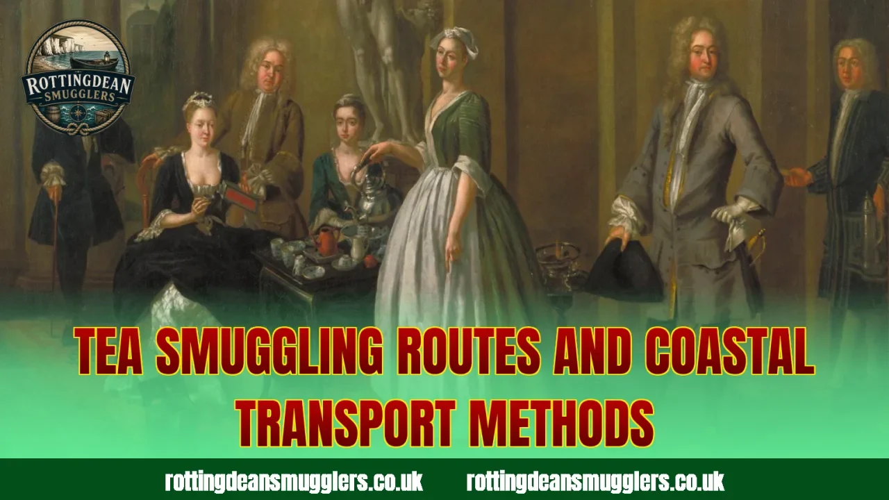 Tea smuggling routes and coastal transport methods