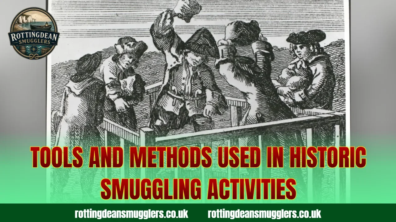 Tools and methods used in historic smuggling activities