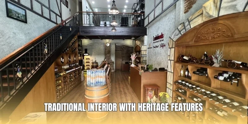 Traditional interior with heritage features