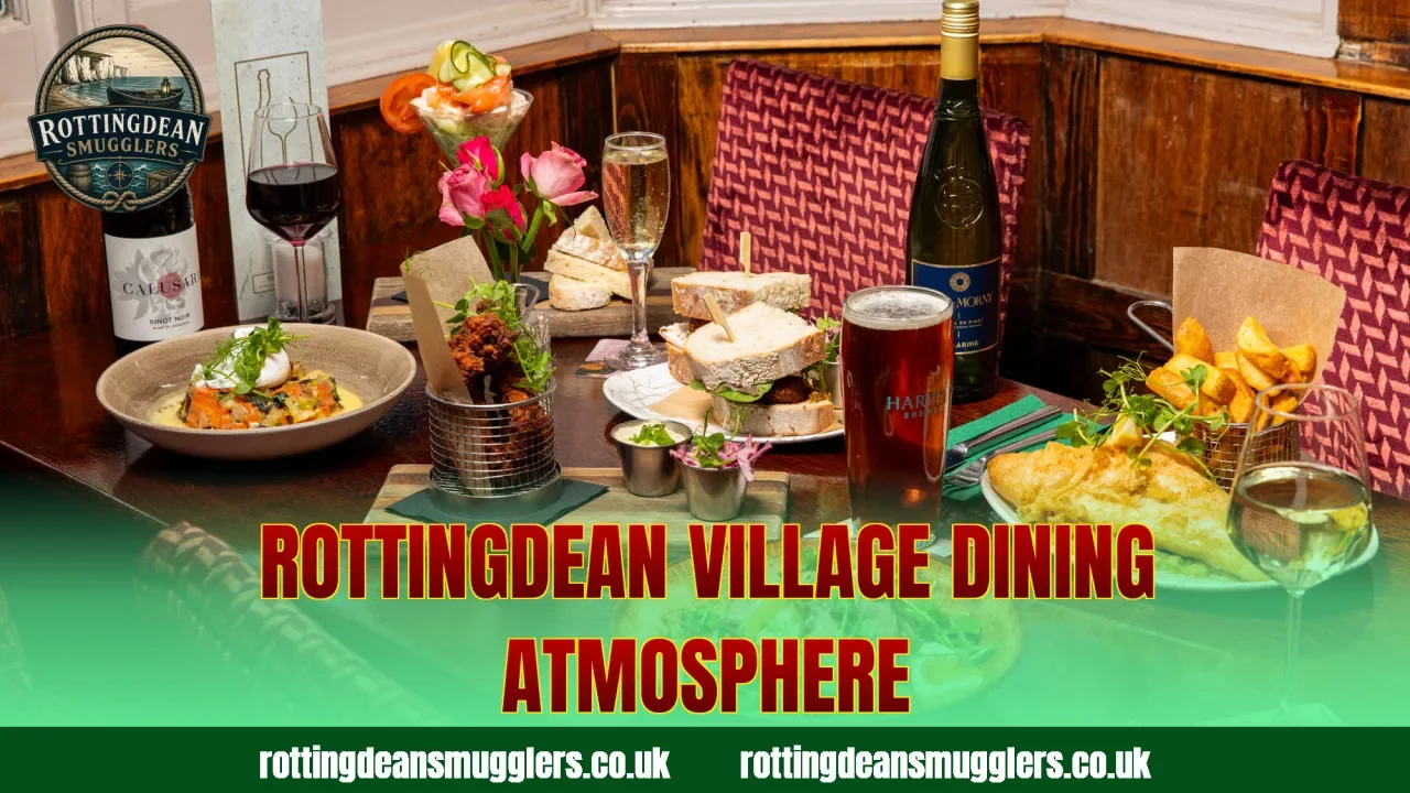 Rottingdean village dining atmosphere