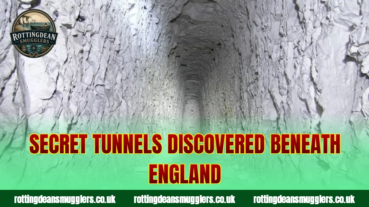 Secret tunnels discovered beneath England