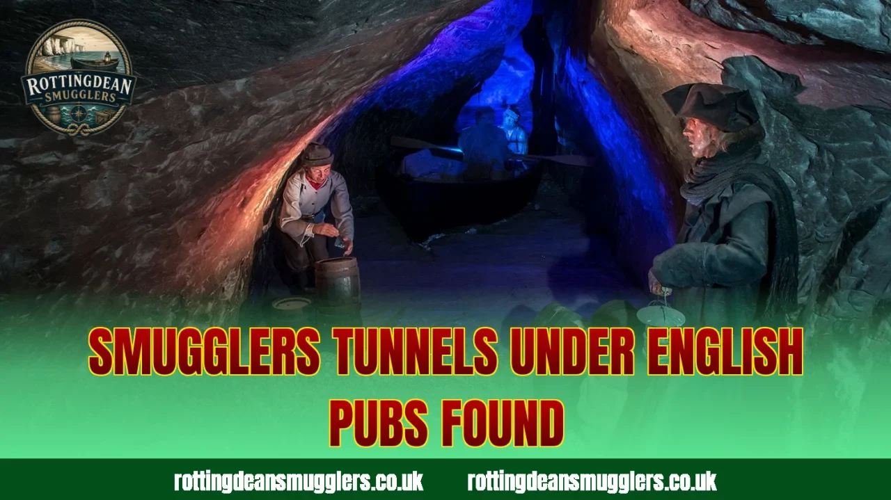 Smugglers Tunnels Under English Pubs Found